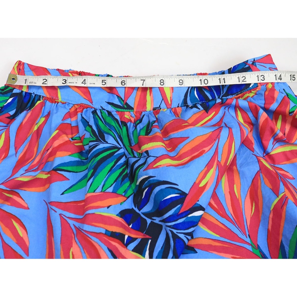 Tabitha Brown X Target Women Size Small Tropical Tiered Midi Skirt Pull On - Picture 7 of 12